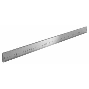 Stainless steel ruler with graduated scale type no. 809.ING500